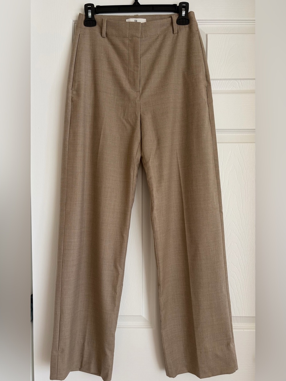 Banana Republic High-Rise Modern Straight Lightweight 100% Wool Pant